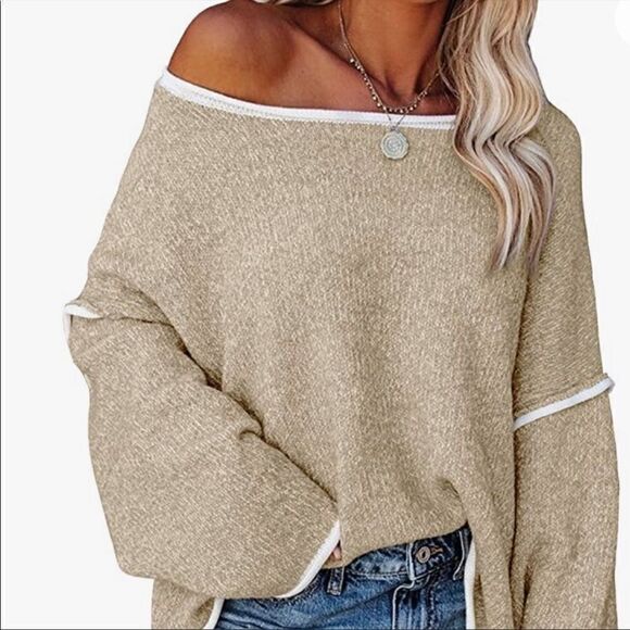🎉HP🎉NEW Oversized Chunky Knitted Sweater - Picture 1 of 5